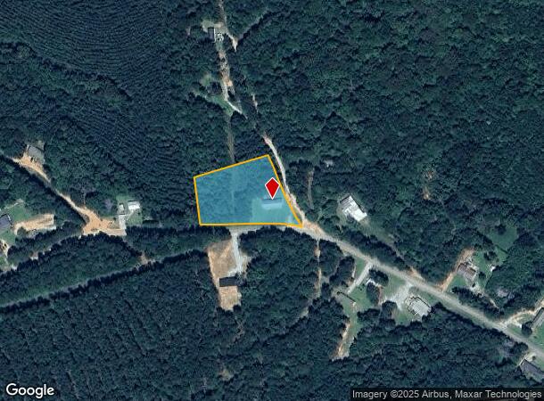  1608 Sweet City Rd, Elberton, GA Parcel Map