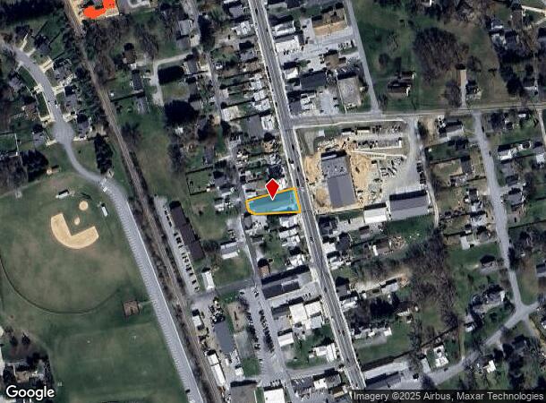 1340 N Main St, Hampstead, MD Parcel Map
