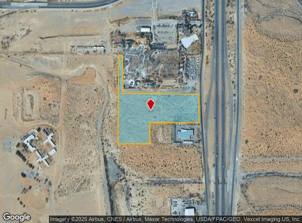  8652 S Desert Blvd, Vinton, TX Parcel Map