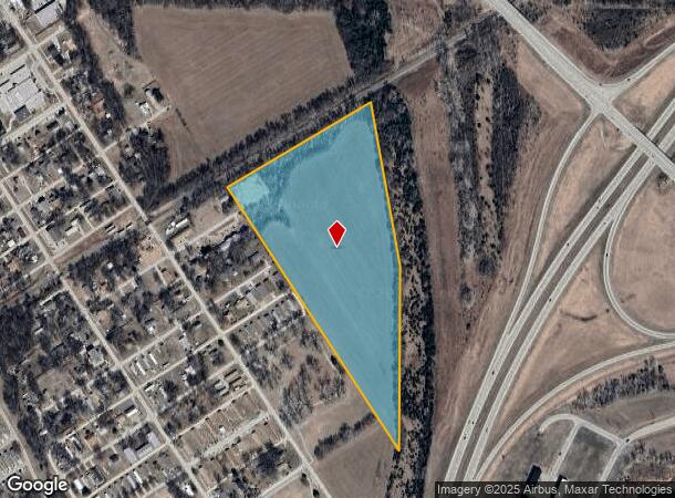 S 32Nd St, Manhattan, KS Parcel Map