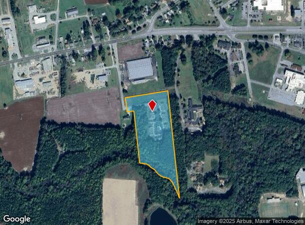  208 Commons Cir, Williamston, NC Parcel Map