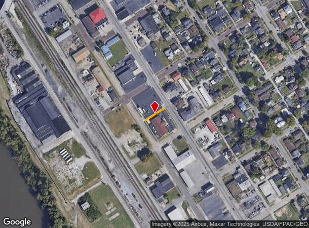1110 S 3Rd St, Ironton, OH Parcel Map