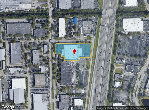 2850 Greene St, Hollywood, FL Parcel Map