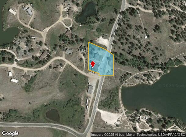 165 County Road 67A, Red Feather Lakes, CO Parcel Map