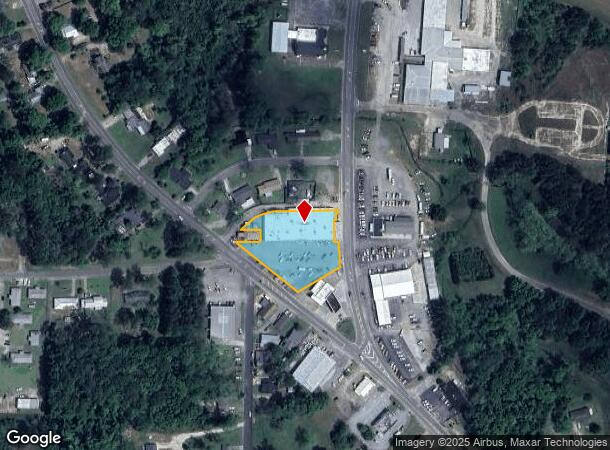 628 Claxton Ave N, Elba, AL Parcel Map
