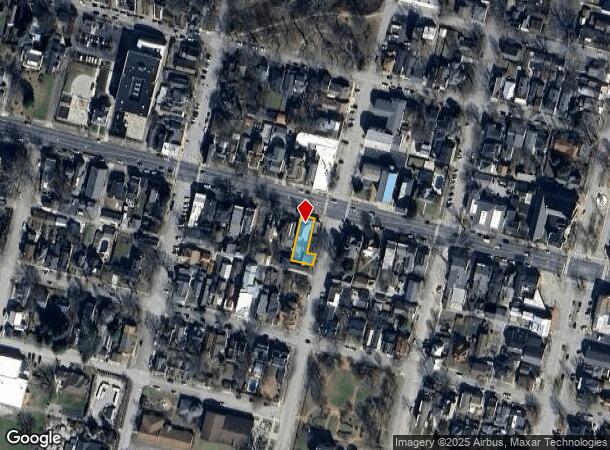  605 W Main St, Madison, IN Parcel Map