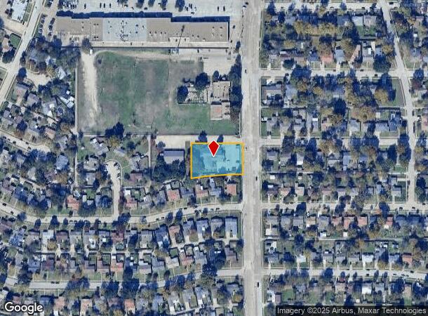 1605 N Garland Ave, Garland, TX Parcel Map