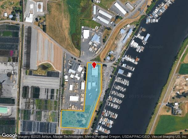  34240 Johnsons Landing Rd, Scappoose, OR Parcel Map