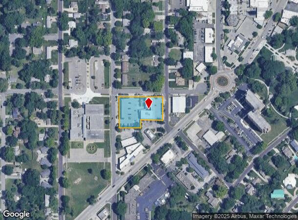  8100 Newton St, Overland Park, KS Parcel Map