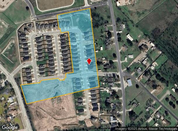 2901 Old Hearne Rd, Bryan, TX Parcel Map