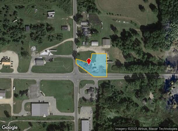 9021 E Hc Edmore Rd, Vestaburg, MI Parcel Map