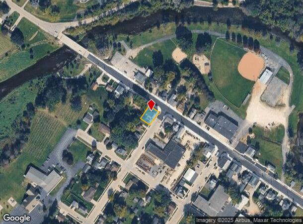 527 Franklin St, West Bend, WI Parcel Map