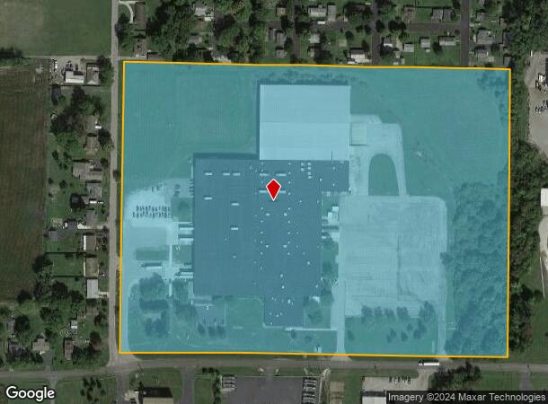  1600 Rich Rd, Richmond, IN Parcel Map