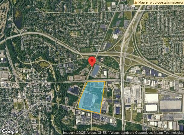  14200 N Haggerty Rd, Plymouth, MI Parcel Map