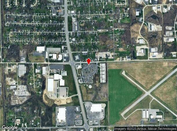  607 Airport North Office Park, Fort Wayne, IN Parcel Map