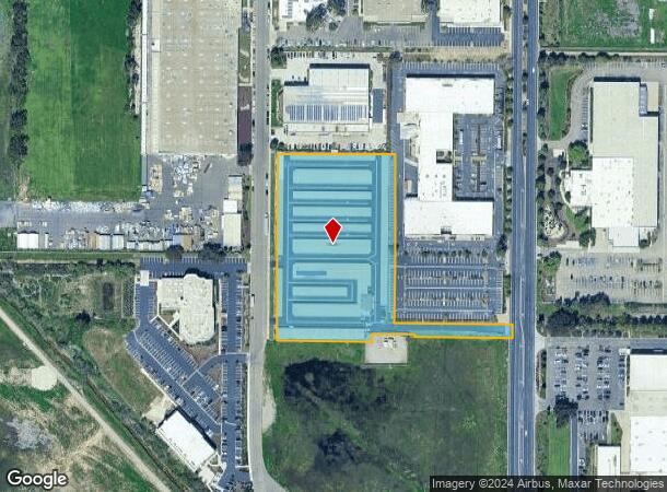  2807 Skyway Dr, Santa Maria, CA Parcel Map