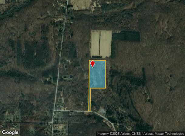 7531 Tabors Corner Rd, Springwater, NY Parcel Map