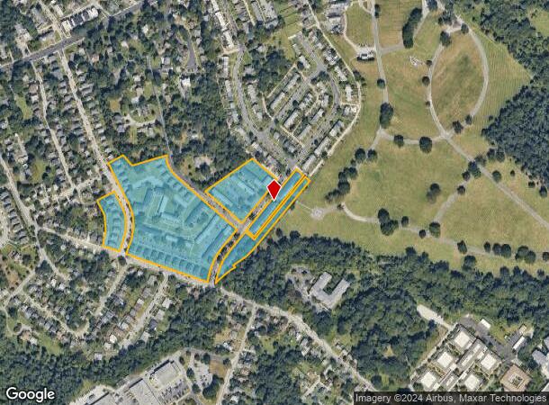  201 S Symington Ave, Catonsville, MD Parcel Map