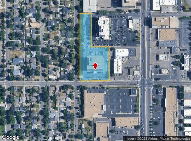 3801 E Florida Ave, Denver, CO Parcel Map