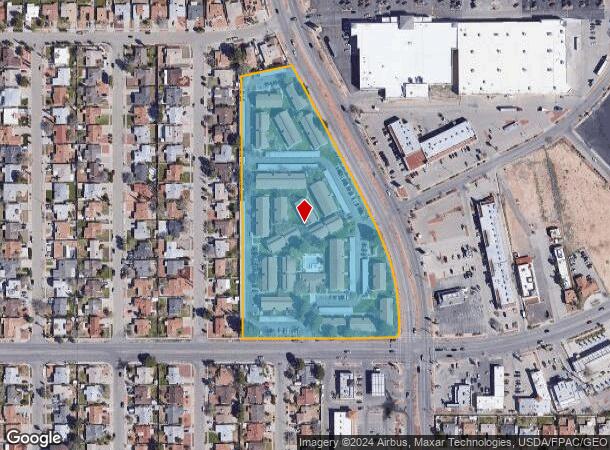  2990 Trawood Dr, El Paso, TX Parcel Map