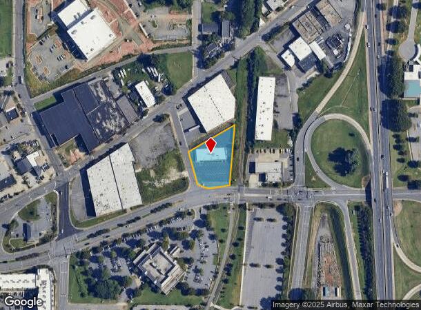 1201 N Martin Luther King Jr Dr, Winston Salem, NC Parcel Map