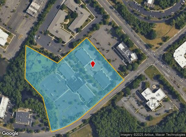  1016 Laurel Oak Rd, Voorhees, NJ Parcel Map