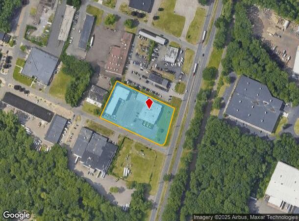  1145 John Fitch Blvd, South Windsor, CT Parcel Map