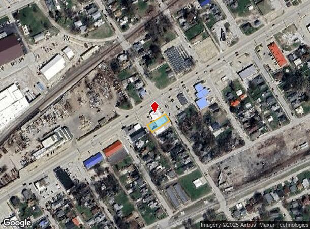 1815 N 6Th St, Vincennes, IN Parcel Map