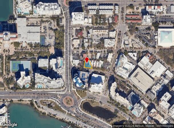  1215 N Palm Ave, Sarasota, FL Parcel Map