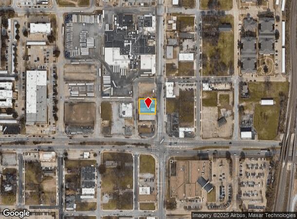  1012 S Main St, Grapevine, TX Parcel Map