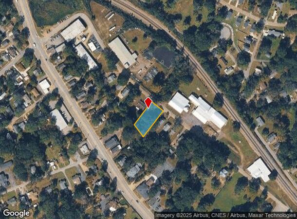  135 Cumberland Ave, Easley, SC Parcel Map
