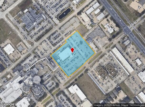  400 W Medical Center Blvd, Webster, TX Parcel Map