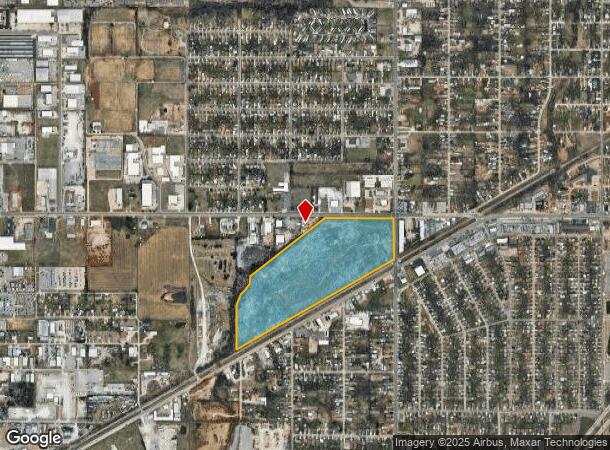  3800 Sw 29Th St, Oklahoma City, OK Parcel Map