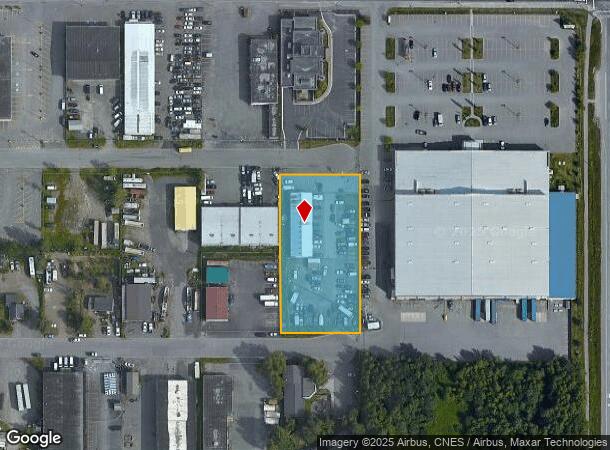 401 W 54Th Ave, Anchorage, AK Parcel Map
