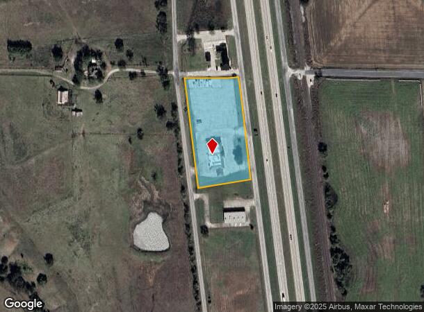 807 N I-35, Valley View, TX Parcel Map