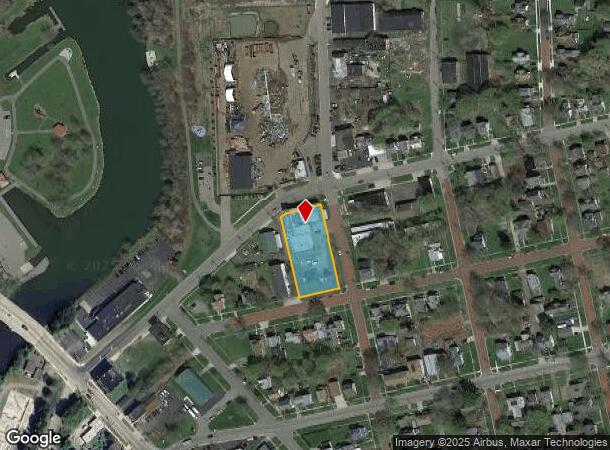 601 W 8Th St, Jamestown, NY Parcel Map