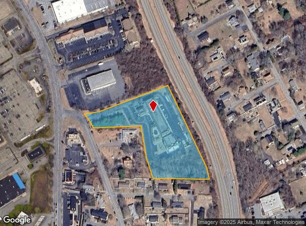  1 Hampton Way, Fairhaven, MA Parcel Map