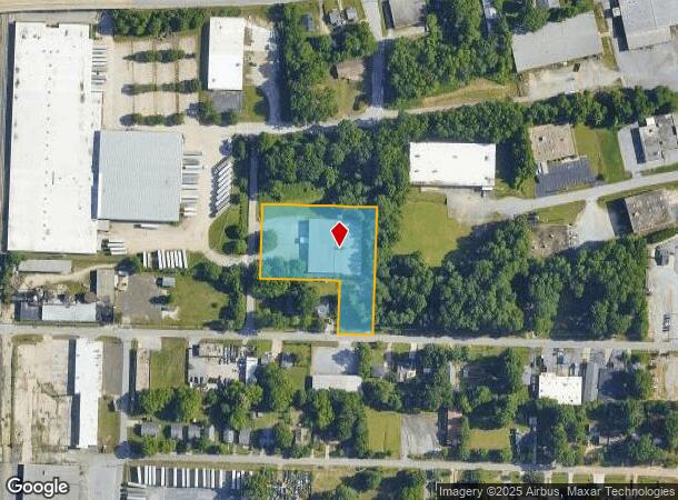  311 Amhurst Ave, High Point, NC Parcel Map