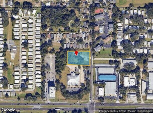 124 N Miller Rd, Valrico, FL Parcel Map