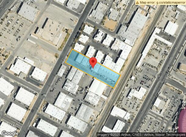  2750 S Highland Dr, Las Vegas, NV Parcel Map