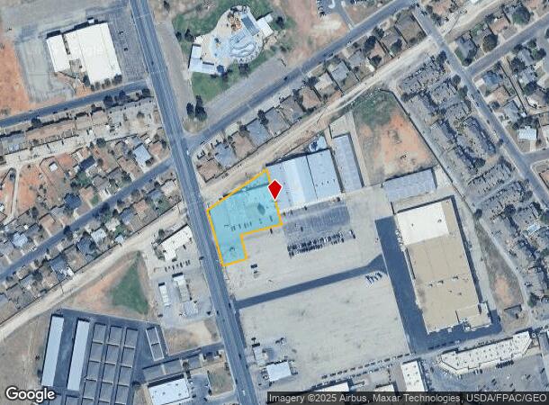  412 N Midland Dr, Midland, TX Parcel Map