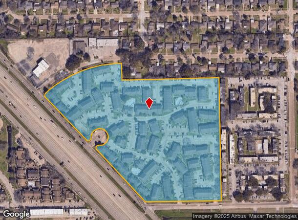 10809 Gulf Fwy, Houston, TX Parcel Map
