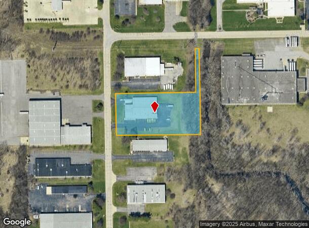  2750 Foundation Dr, South Bend, IN Parcel Map