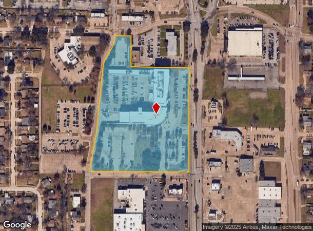 757 N Galloway Ave, Mesquite, TX Parcel Map