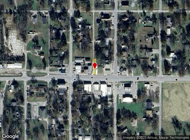  117 E Franklin St, Pomona, KS Parcel Map