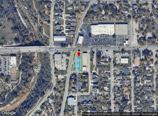 710 W University Ave, Georgetown, TX Parcel Map