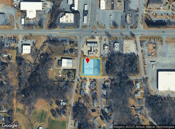  993 13Th St Sw, Hickory, NC Parcel Map