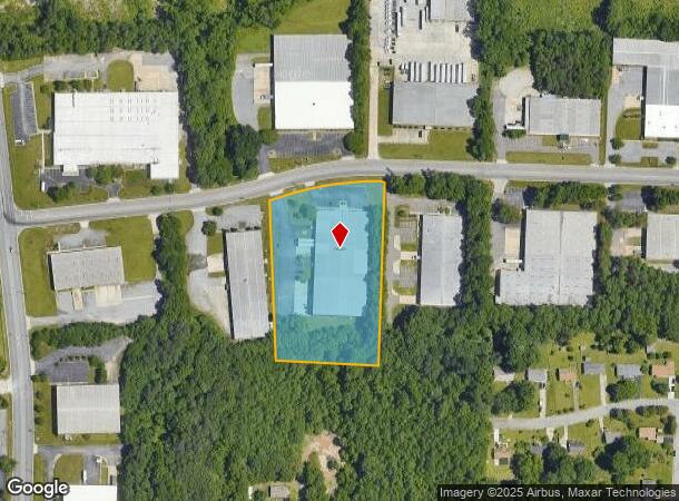  512 Townsend Ave, High Point, NC Parcel Map