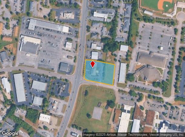  1800 Memorial Blvd, Murfreesboro, TN Parcel Map