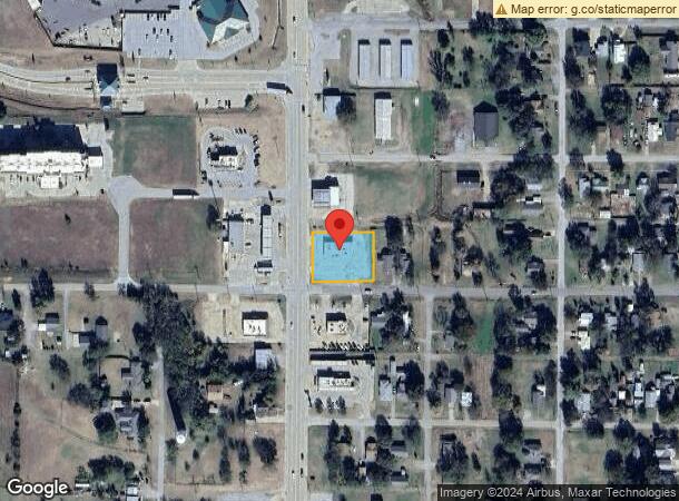  721 W 7Th St, Stroud, OK Parcel Map